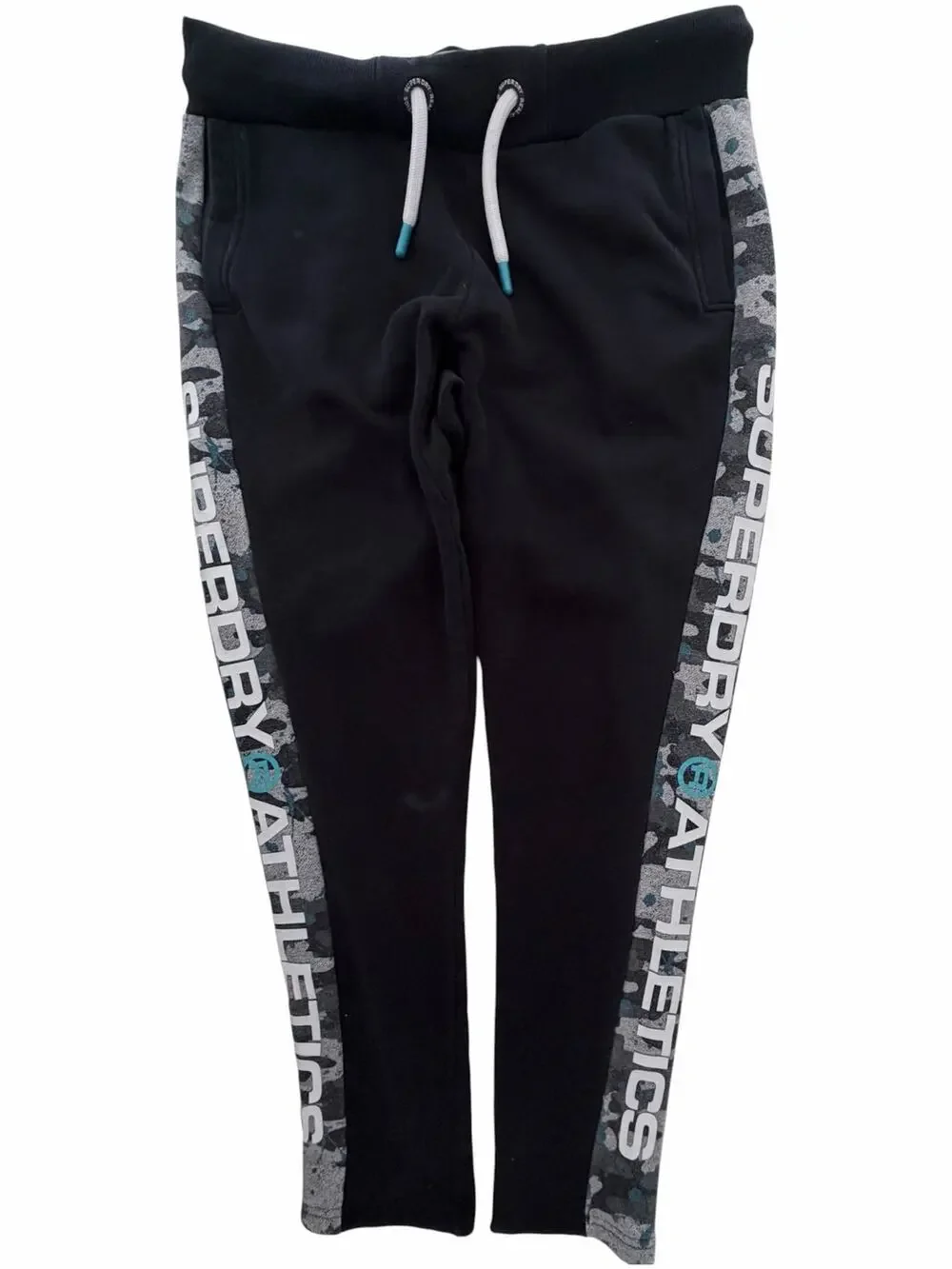 Superdry Athletic Joggers Mens Large Black